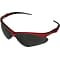 KleenGuard Nemesis Safety Eyewear, Polycarbonate, Smoke, Red (22611)