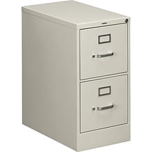 HON 25D Lt. Grey Ltr 2-Drawer Vertical File