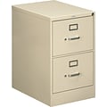 HON® 25D Putty Lgl 2-Drawer Vertical File