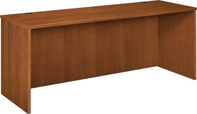 Basyx™ Hardwood Veneer Furniture Collection in Bourbon Cherry; Credenza Shell, 72Wx24D