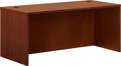 HON BL Series Desk Shell, 66W, Medium Cherry Finish (BSXBL2102A1A1)