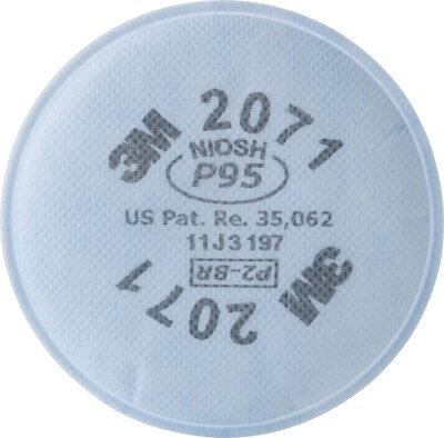 3M™ 2000 Particulate Filter, P95, Non-Oil Particulates, 2/PK