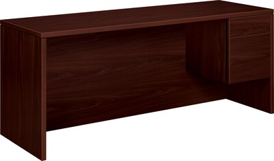 HON 10500 Series 72"W Right Credenza, Mahogany (H10545RNN)