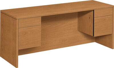 HON® 10500 Series Kneespace Credenza 72W, Harvest, 29 1/2H x 72W x 24D