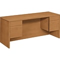 HON® 10500 Series Kneespace Credenza 60W, Harvest, 29 1/2H x 60W x 24D