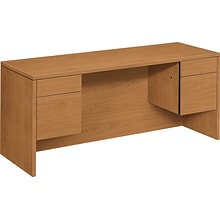 HON® 10500 Series Kneespace Credenza 60W, Harvest, 29 1/2H x 60W x 24D