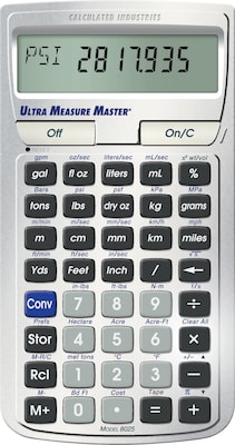 Calculated Industries Ultra Measure Master 8025 Conversion Calculator