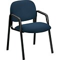 HON Solutions Seating 4000 Series Leg Base Guest Chairs; Olefin Fabric; Blue
