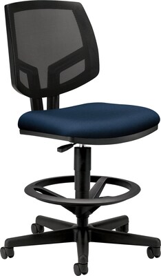 HON® Volt® Drafting Stools; Navy Fabric Seat