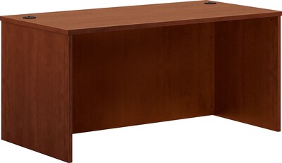 basyx by HON® BL Series 60W Desk Shell, Medium Cherry, 29H x 60W x 30D