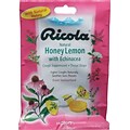 Ricola® Cough Drops, Honey Lemon with Echinacea, 19/Pack