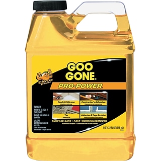Goo Gone Pro Power Adhesive Remover, Citrus Scent, 32 oz. (WMN2112