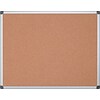 MasterVision® Value Cork Bulletin Board with Aluminum Frame, 48 x 72, Silver (BVCCA271170)