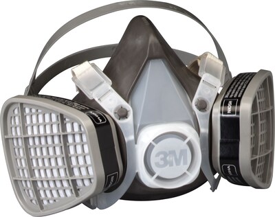 3M™ OH&ESD Half Facepiece Respirator, Organic Vapors , Large