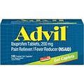 Advil® Ibuprofen Pain Reliever, 200mg, 100 Gel Caps