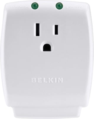 Belkin® F9H100-CW 1-Outlet 885 Joules Home Series Surge Suppressor