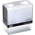 2000 Plus® Self-Inking Stamp; 7/8x2-5/16, Up to 6 Lines