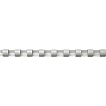 Fellowes 5/16 Plastic Binding Spine Comb, 40 Sheet Capacity, White, 100/Pack (52508)