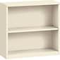 HON Brigade Steel Bookcase, 2 Shelves, 34-1/2"W, Putty Finish NEXT2018 NEXTExpress