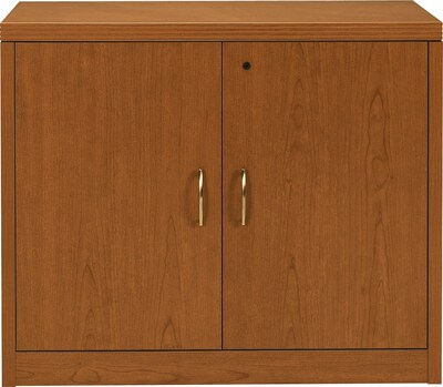HON® 11500 Series Valido™ Office Collection in Bourbon Cherry, Storage Cabinet with Doors