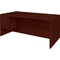 HON® 11500 Series Valido™ Office Collection in Mahogany, Single Left Pedestal Desk, 72Wx36"D