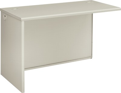 Grey/Grey 48x24 Left Return for HON® 38000 Modular Series