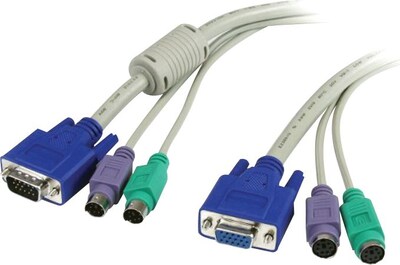 Startech PC99 3-in-1 KVM Extension Cable; 6(L)