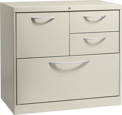 HON® Flagship® 18D 4 Drawer File Center With Box/Box/File/Lateral File Drawer; Light Gray