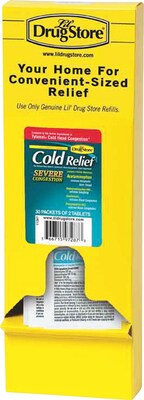 Lil Drugstore® Cold Relief (Compare to Tylenol® Cold Head Congestion), 50/Box (LIL97187)