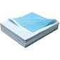 Avalon Stretcher Sheet; 40" x 72", Blue, 50/Case