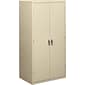 HON Brigade Storage Cabinet, 5 Adjustable Shelves, 24-1/8"D x 72"H, Putty Finish NEXT2018 NEXTExpress