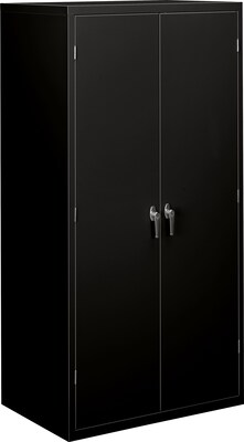 Iceberg OfficeWorks 72 in. Storage Cabinet Black