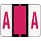 Medical Arts Press® TAB® Products Compatible Alpha Binder Sheet Style Labels, Letter A