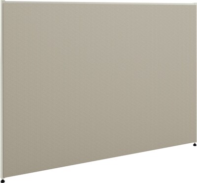 HON Verse Panel, 60"W x 42"H, Light Gray Finish, Gray Fabric (BSXP4260GYGY)