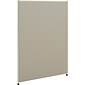 HON Verse Panel, 30"W x 42"H, Light Gray Finish, Gray Fabric (BSXP4230GYGY)