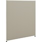HON Verse Panel, 36W x 42H, Light Gray Finish, Gray Fabric (BSXP4236GYGY)