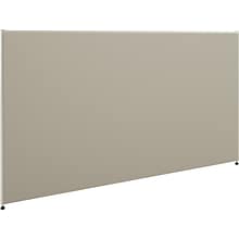 HON Verse Panel, 72W x 42H, Light Gray Finish, Gray Fabric (BSXP4272GYGY)