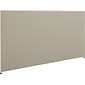 HON Verse Panel, 72W x 42H, Light Gray Finish, Gray Fabric (BSXP4272GYGY)