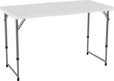 Lifetime Folding Table, 48 x 24, Gray (4428)