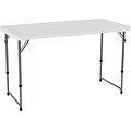 Lifetime Folding Table, 48 x 24, Gray (4428)