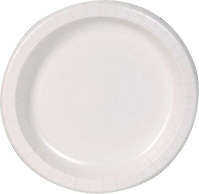 Dixie Basic Light-Weight Paper Plate by GP PRO, 6, White, 1200/Carton (DBP06W)
