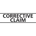 Self-Inking Stock Message Stamps; Corrective Claim