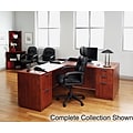 Alera™ Valencia Series Executive Suites in Medium Cherry, Straight Front Desk Shell, 47W (VA214830M