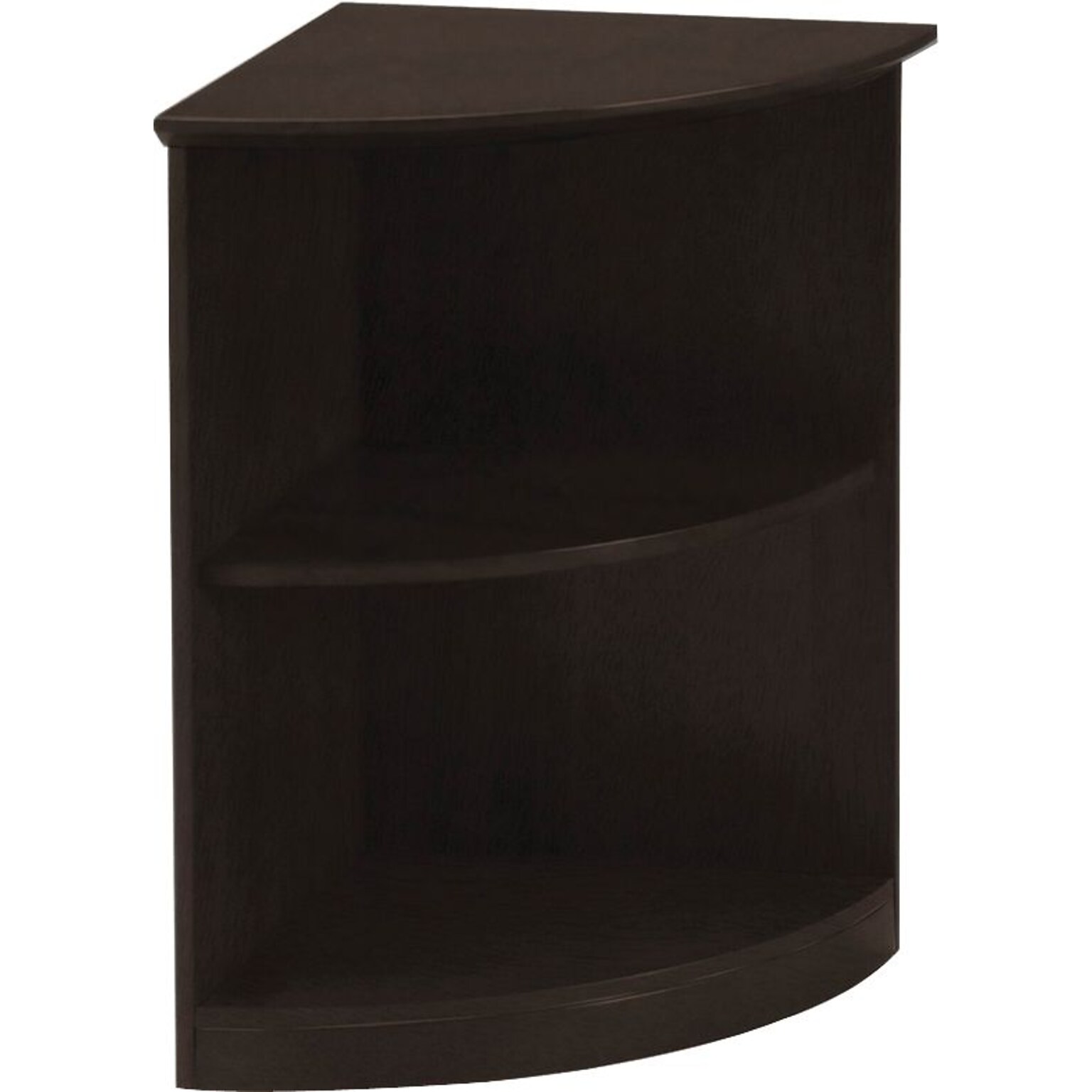 Safco Medina 2 Shelf 29 1/2H Bookcase, Mocha (MVBQ2LDC)