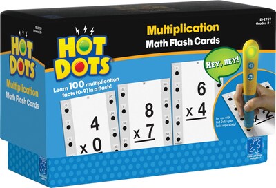 Hot Dots® Multiplication Flashcards