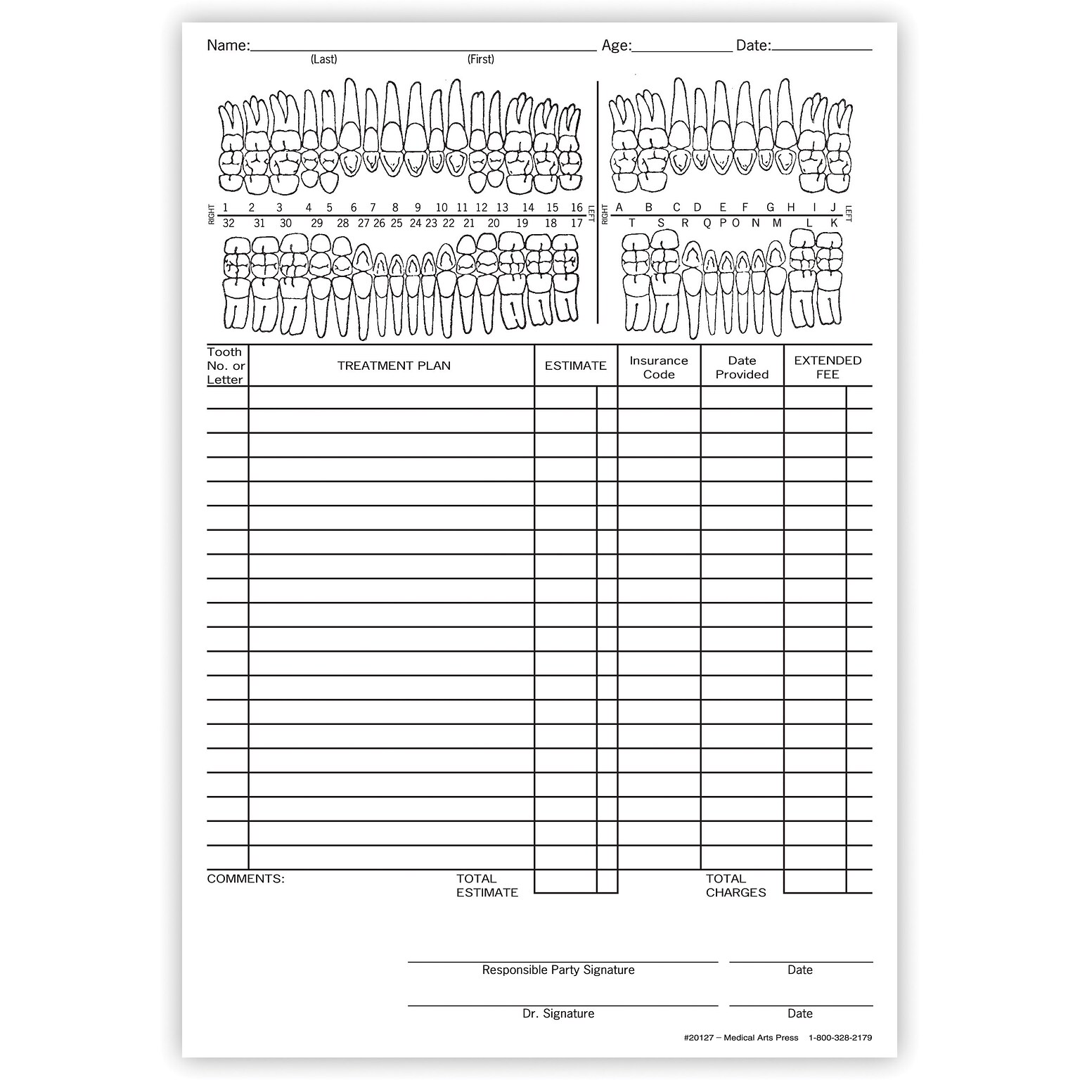 Medical Arts Press® Dental 4In1 DentaPlanners