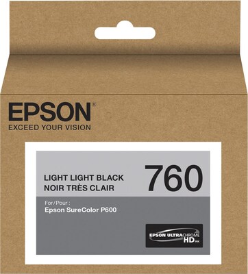 Epson 760 Ultrachrome Light Light Black Standard Yield Ink Cartridge