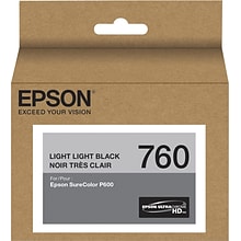 Epson 760 Ultrachrome Light Light Black Standard Yield Ink Cartridge