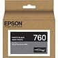Epson 760 Ultrachrome Black Standard Yield Ink Cartridge