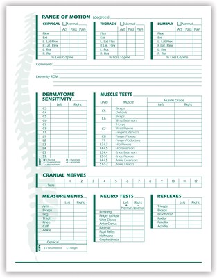 Medical Arts Press® Comprehensive Examination Form